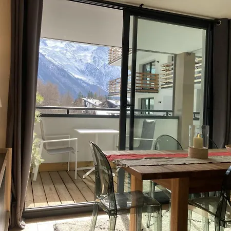 Praz Vue Mt Blanc Piscine Lejlighed Chamonix